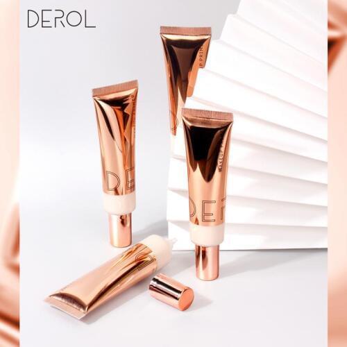DEROL Isolate Primer Oil Control Shrink Pores Brighten Concealer Foundation All Coverage Blemish Lasting Face Pre-makeup TSLM1