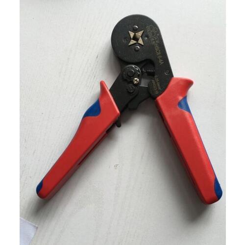 Multi-functional cold pressing line clamp HSC8 6-4A terminal crimping pliers manually European since the wire clamp 0.25-6mm2