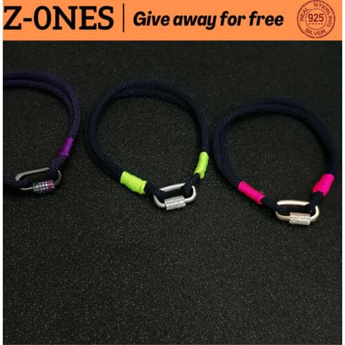 New Hot Sale 925 Silver Fashion Charm Bracelet Original 1:1 Bracelet Luxury Brand Monaco Ladies Rope Chain Jewelry