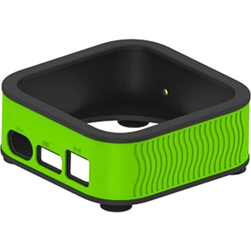 Skin-Friendly Soft Cover Protective Case for Apple TV 4K 2021 Protective Case Anti-Slip Dustproof Silicone Soft Shell