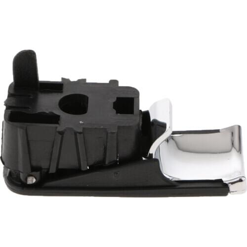 Glove Box Lid Handle with Lock Hole for Audi A4 B6 B7 LHD (Black)