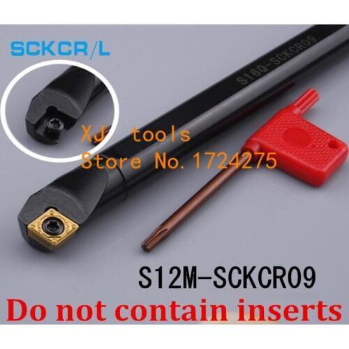 S12M-SCKCR09/S12M-SCKCL09 Internal Turning Holder,CNC Indexable Boring Bar,SCKCR SCKCL 75 D Lathe tool or CCMT09T304 Inserts