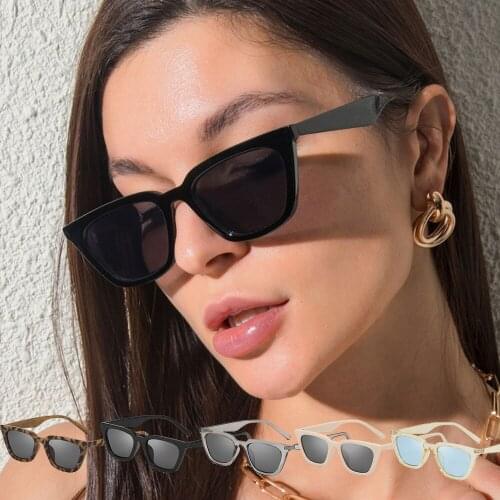Fashion Small Black Frame Women Men Sunglasses Brand Eye Protective Punk Sun Glasses Luxury Driving Bicycle Sports Eyewear