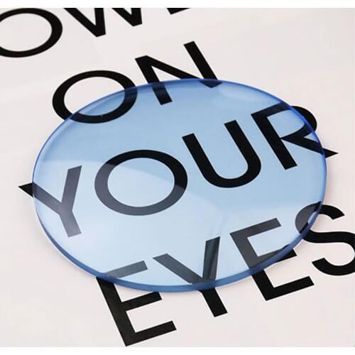 1.61 Tinted Aspheric Prescription Lens Eye glasses Optical Lenses for Sunglasses Lenses Single Vision Sunwear Lens