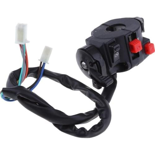 Universal Motorbike Handlebar Switch Headlight/Start/Kill/Throttle Assembly