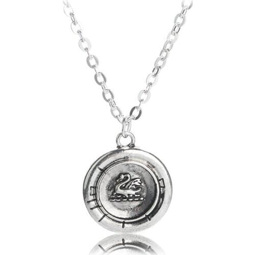 Movie Once Upon A Time Emma Swan Pendant Necklace Vintage Antique Amulet Chain Jewelry For Women&Men