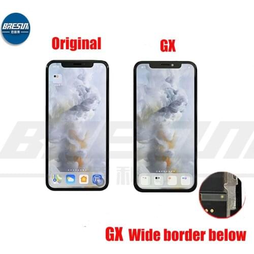 GX OLED For iPhone X XS XS MAX XR LCD Display Touch Screen Digitizer Assembly For iPhone 11 11 Pro 11 Pro Max Display LCDs