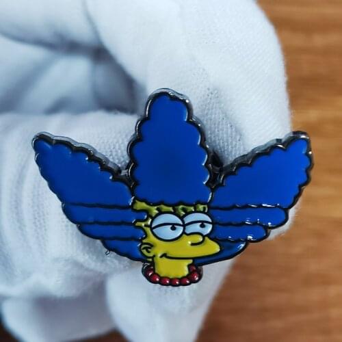Marge Badge She wants to make you all pretty