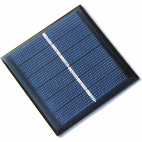 0.6W 3V Polycrystalline Mini Solar Panel Solar Cell Modul DIY Solar System Charger Toy Education Kits 65*65*3MM