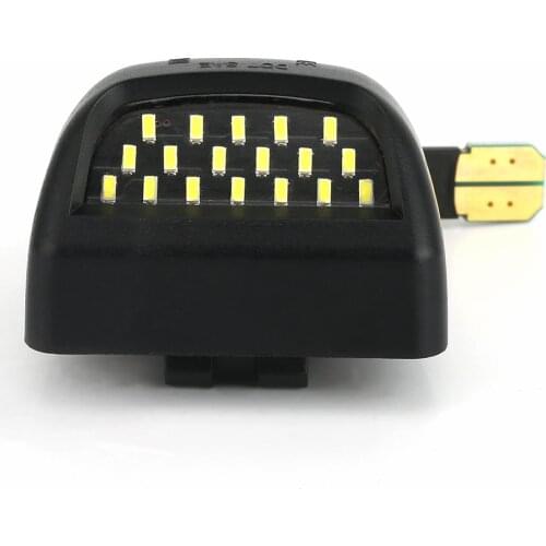 1PCS GMC LED Car License Plate Light Assembly Chevrolet Tahoe Suburban Avalanche Silverado 1500 2500 3500 Tail Numberlamp