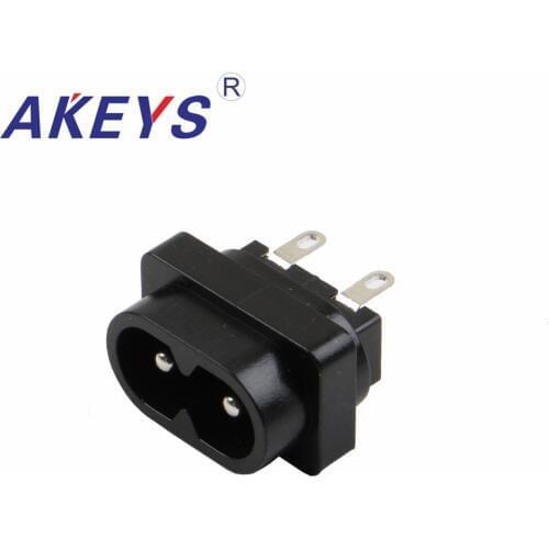 10 PCS AC-010B Factory direct 10A 250V AC power socket with fuse and switch