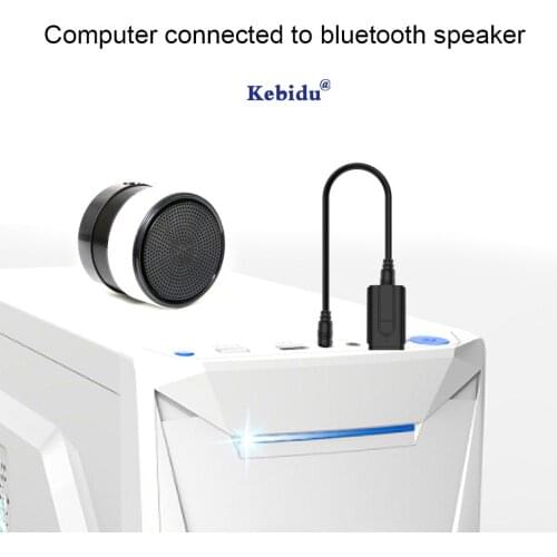 5pcs Mini 2in1 Bluetooth adapter Stereo receiver Transmitter AUX RCA USB Dongle For TV PC A2 Car Kit Wireless Adapter