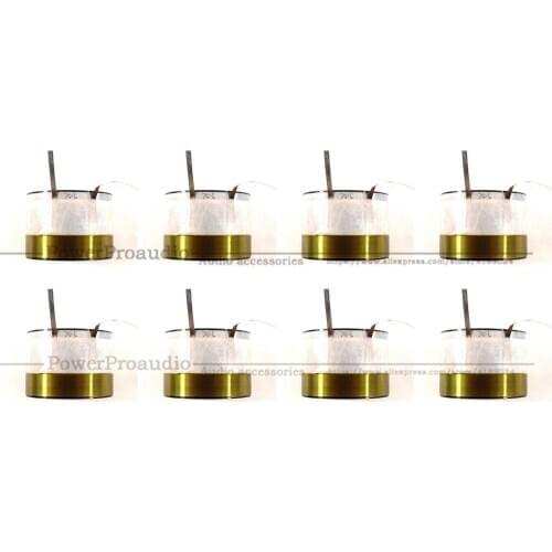 8Pcs High Quality 75.5mm Pure Aluminum wire voice coil 8 ohm