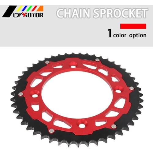 Motorcycle Accessories Chain Sprocket For Honda CR80R CR 80R 1987-2002 CR85 CR 85R 2003-2007