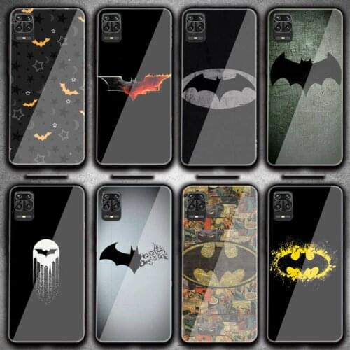 Phone Case For Redmi 4X 5 5plus 6 6A Note 4 5 6 6pro 7 Xiaomi 6 8se MIX2S Note 3 Tempered Glass Soft Cover Bat Pattern