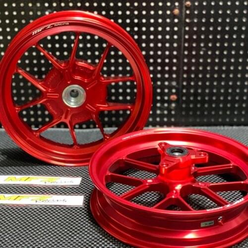 DIO50 MFZ Rims AF18 AF24 AF26 AF27 AF28 10 Inch Aluminium Racing Tuning BWSP Perfomance Wheels Dio 50 Upgrade Tires Parts
