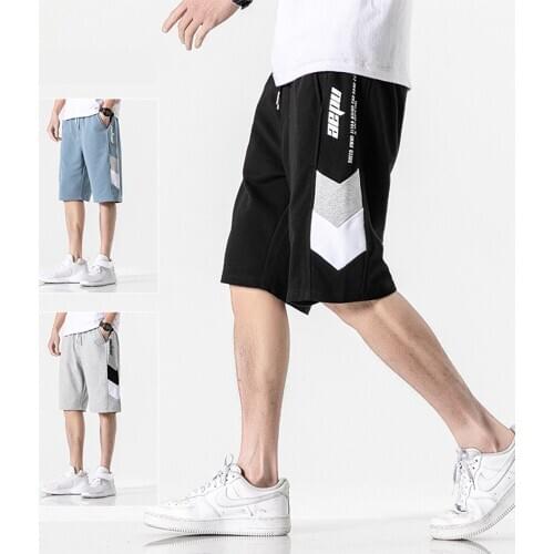 Summer thin kind of recreational vogue shorts male 2020 new tide joker five loose sweatpants male summer beach pants