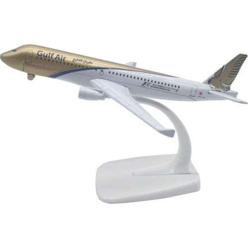 GULF AIR PLANE AIRCRAFT MODEL MODEL TOYS FOR BOYS GIFT KIDS HOT WHEELS COLLECTION ORNAMENT DECORATION