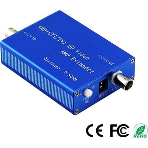 New Hot HD AHD/TVI/CVI Cameras Coaxial Video amplifier For 1080P AHD Security Camera DVR Kits Video Converter