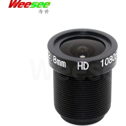 WS board lens 2.8mm 1/2.7 F2.0 M12 2MP CCD/CMOS for CCTV Camera