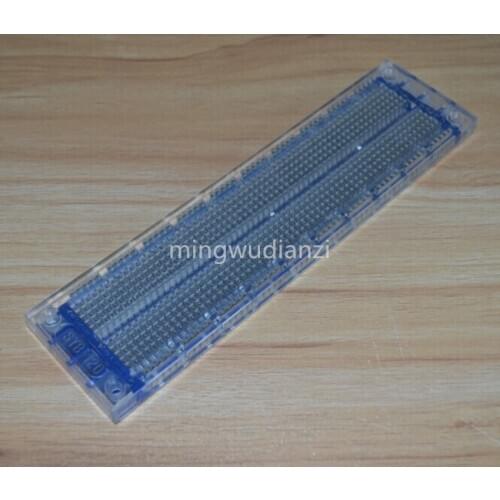 Wholesale!free shipping!Transparent blue Breadboard SYB-120 wide 4.6CM length 17.7CM