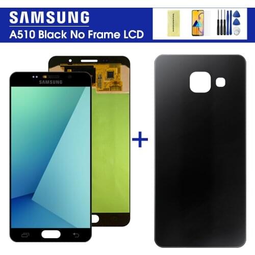 Original 5.2'' LCD for Samsung Galaxy A5 2016 A510F A510M A510FD A5100 A510 Display Touch Screen Digitizer Assembly Replacement
