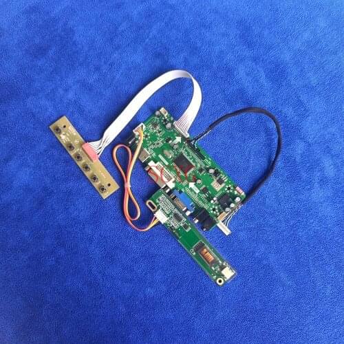 For LQ121S1LH01/LQ121S1LH02/LTM12C278E Kit M.NT68676 driver board HDMI-compatible VGA DVI 1CCFL LCD monitor 800*600 LVDS 20 Pin