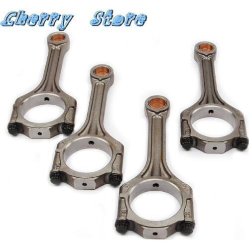 NEW 03C 198 401 A 4Pcs Engine Conrod Connecting Rod For VW Golf Jetta Tiguan Beetle Passat Audi A1 A3 1.4TSI Pin 19mm 03C198401D