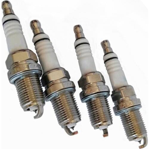 4PCs/lot Iridium Alloy Glow Spark Plug Candles For A6 Q5 A4 2.4L 2.8L 1.8T 2.0T EA888 AWL BBJ AMX Engine Ignition