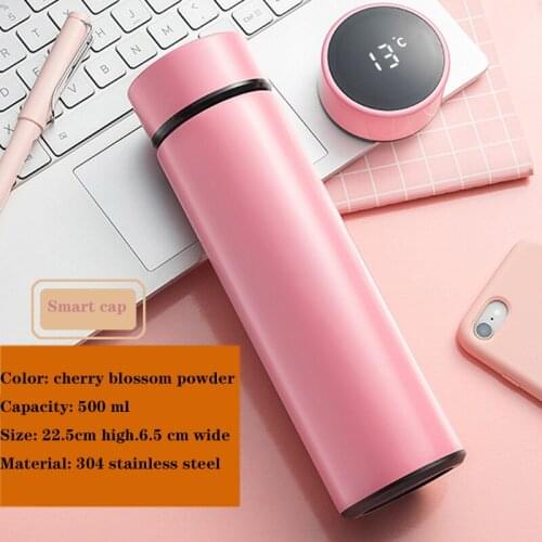 380mL-700mL Intelligent Temperature Measurement Vacuum Cup LED Touch Display Temperature and Other More Styles To Choose At Will