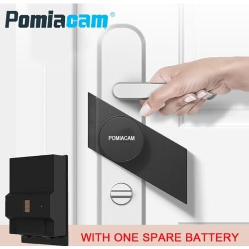 S2 Smart electronic phone app control Smart lock Smart life lock Bluetooth,Keyless,Punch free, intelligent, with spare battery