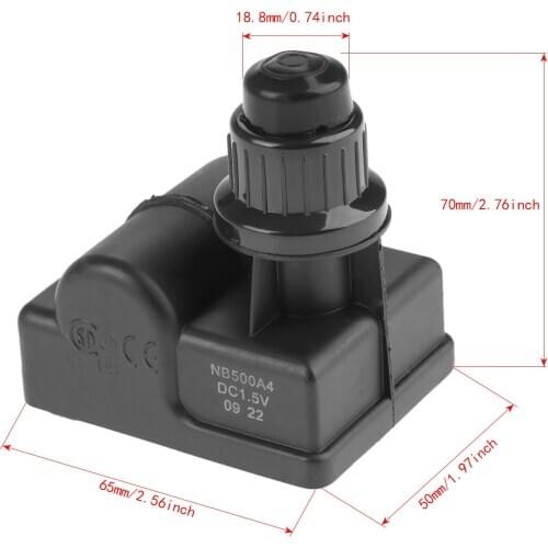 Universal Spark Generator 4 Outlet Push Button Igniter for BBQ Gas Grill Replacement DC1.5V