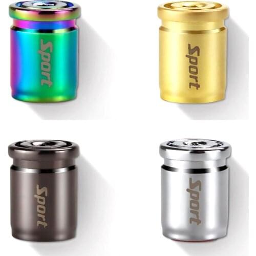 4pcs Stainless Steel Screw-on Alloy Material Anti-leakage Design Anti-theft Universal Metal Modified Tire Mouth Valve Core Cap