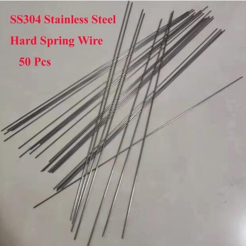 1.5mm Diameter SS304 Stainless Steel Spring wire Hard Condition Wire Industry DIY Material, Length about 320mm/Piece