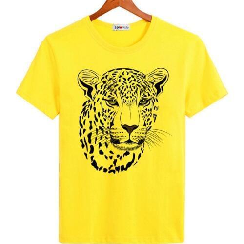 BGtomato Speed fierce hunter leopard t shirt men Super Cool activite shirt Good quality comfortable brand shirts fashion tops