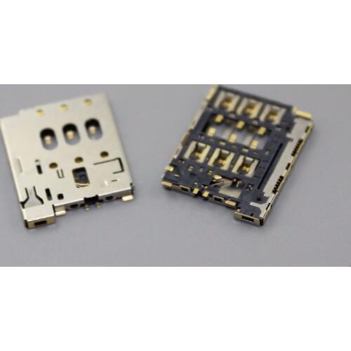 ChengHaoRan 5pcs/lot New For HTC Desire 610 610T 610N Sim Card Reader Connector Socket Slot Repair Replacement Part,KA-137