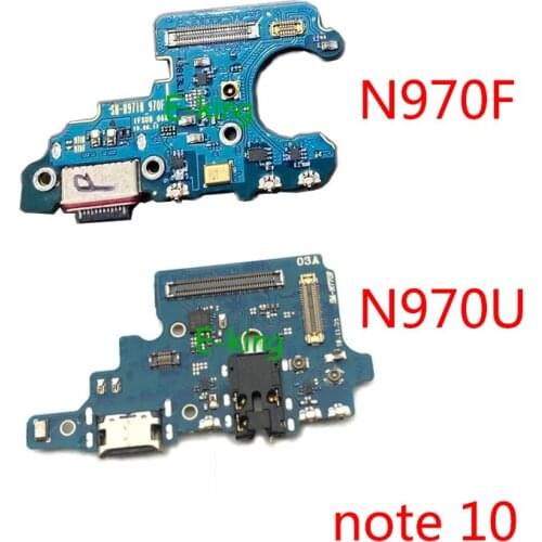 USB Port Charging Board For Samsung Galaxy Note 10 lite Plus USB Charging Dock Port Flex cable Repair Parts