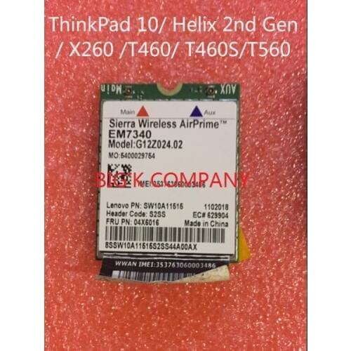 JINYUSHI For EM7340 FRU 04X6016 4G LTE/HSPA+ Wireless Module For ThinkPad 10/ Helix 2nd Gen/ X260 /T460/ T460S/T560 Free ship