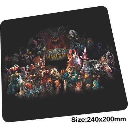 Azeroth mouse pad 240x200x3mm mousepads best gaming mousepad gamer best seller personalized mouse pads Popular pc pad