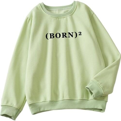 Fashion Women Autumn Winter Hoodies Coats Warm Cotton Jacket Sweatshirts Harajaku Long Sleeves Letters Oversize Ladies Pullovers