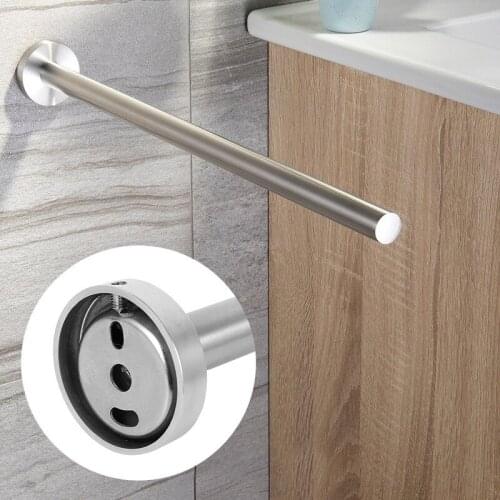 Towel Holder 40cm Stainless Steel Kitchen Bathroom Towel Holder for Towels Bar Rail Hanger Towel Rack WF