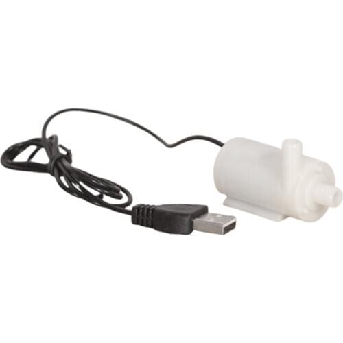 USB Micro Silent Submersible Pump DC 3/5/6V Dual-Purpose for -Tank