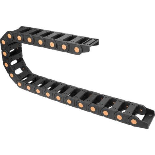 Uxcell Open Type R55 Drag Chain Cable Wire Carrier 1M Length Plastic 25x25mm 25x77mm 25x57mm 30x50mm 30x103mm for 3D Printer CNC