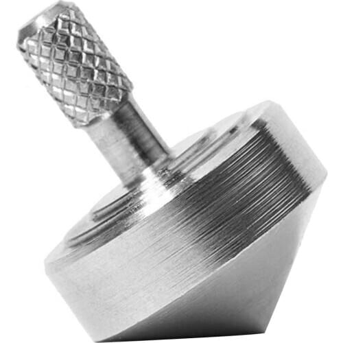 Magic Spinning Top Gyroscope Metal Silver Mini Resistanceless Automatic Flip Toys Christmas for Kids