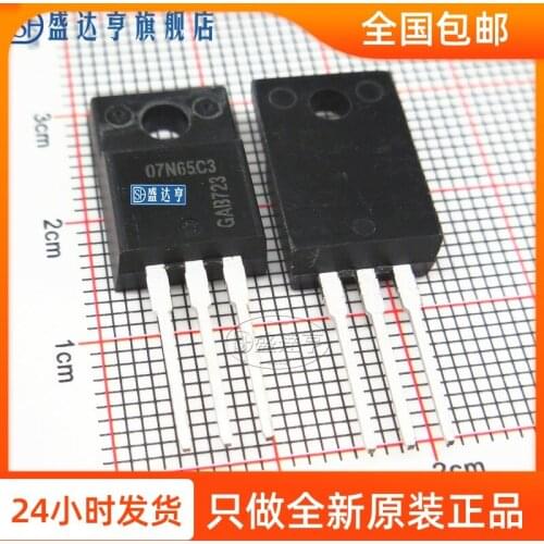 10Pcs/Lot SPA07N65C3 07N65C3 7.3A 650V