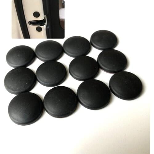 12pcs/Lot Car Door Lock Screw Protector Cover For Kia SORENTO Stinger Niro Carnival Ray Venga ProCeed Stonic SP Telluride