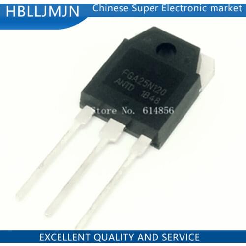 5PCS FGA25N120ANTD FGA25N120 TO-3P