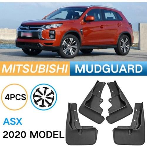Car Mud Flaps For Mitsubishi ASX 2020 Mudflaps Splash Guards Mud Flap Mudguards Fender Flares Auto Accessories