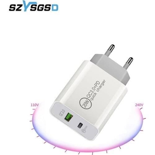 USB Charger quick charge 3.0 for iPhone X 8 7 iPad Fast Wall Charger for Samsung S9 Xiaomi mi 8 Huawei Mobile Phone Charger