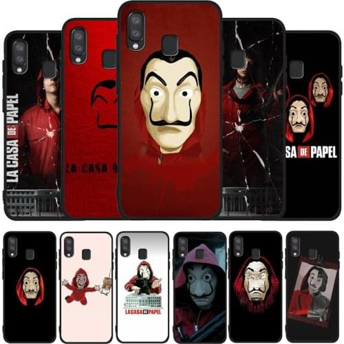 La Casa de papel phone Case For Samsung A10 A20E A30 A40 A50 A60 A70 M10 M20 M30S M40 A01 A21 A31 A51 A71 4G Cover